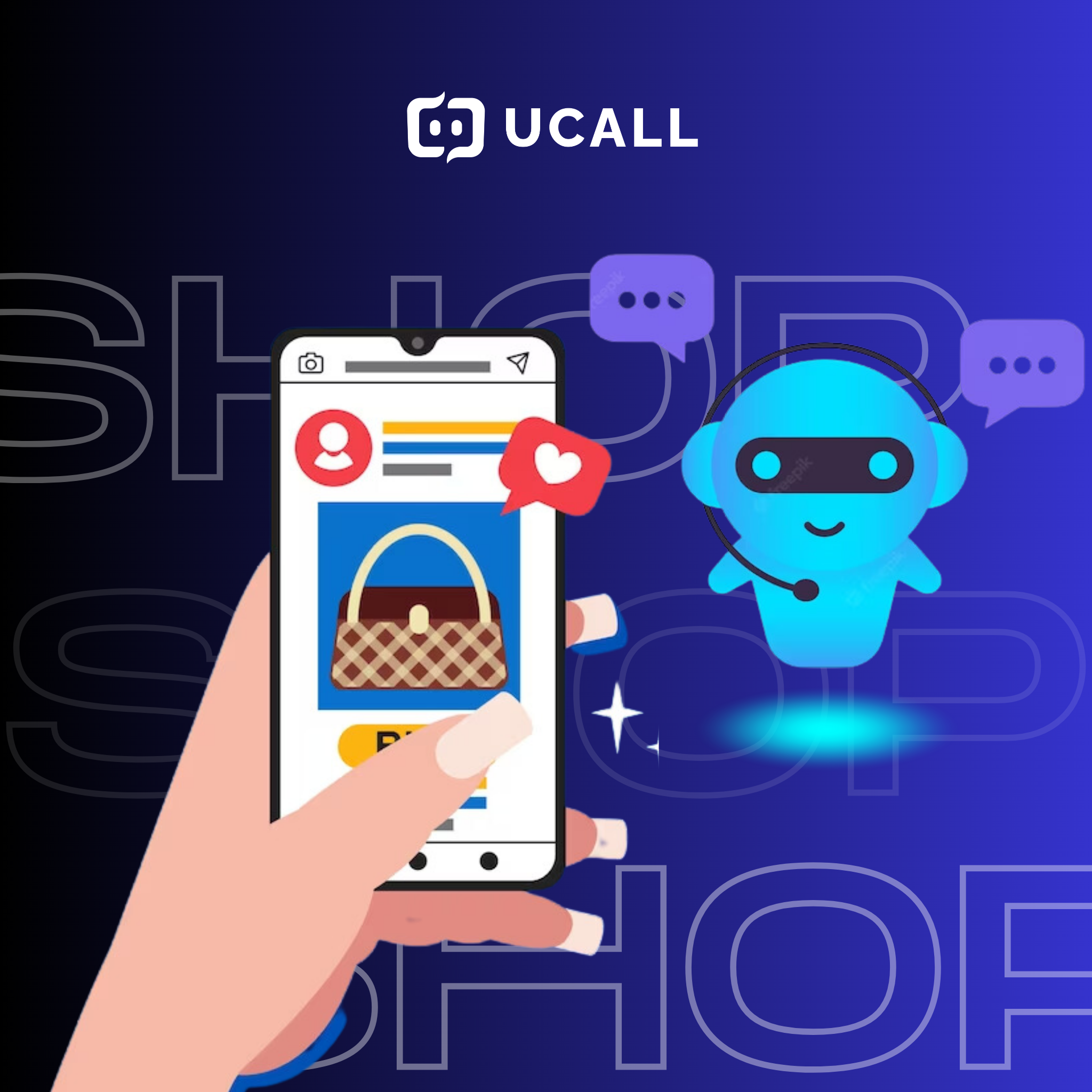 CALLBOT Gọi tự động UCALL Chăm sóc khách hàng gọi chốt đơn bán lẻ