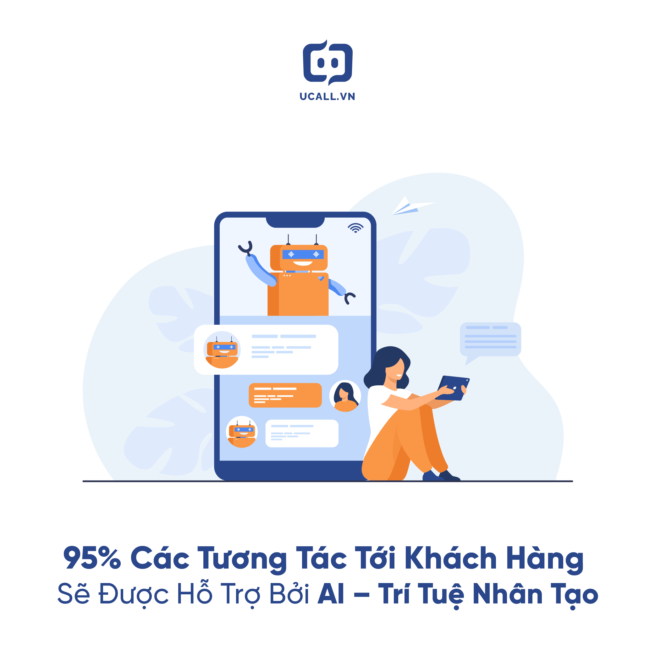 95% Các Tương Tác Tới Khách Hàng Sẽ Được Hỗ Trợ Bởi AI - Trí Tuệ Nhân Tạo Vào Năm 2025