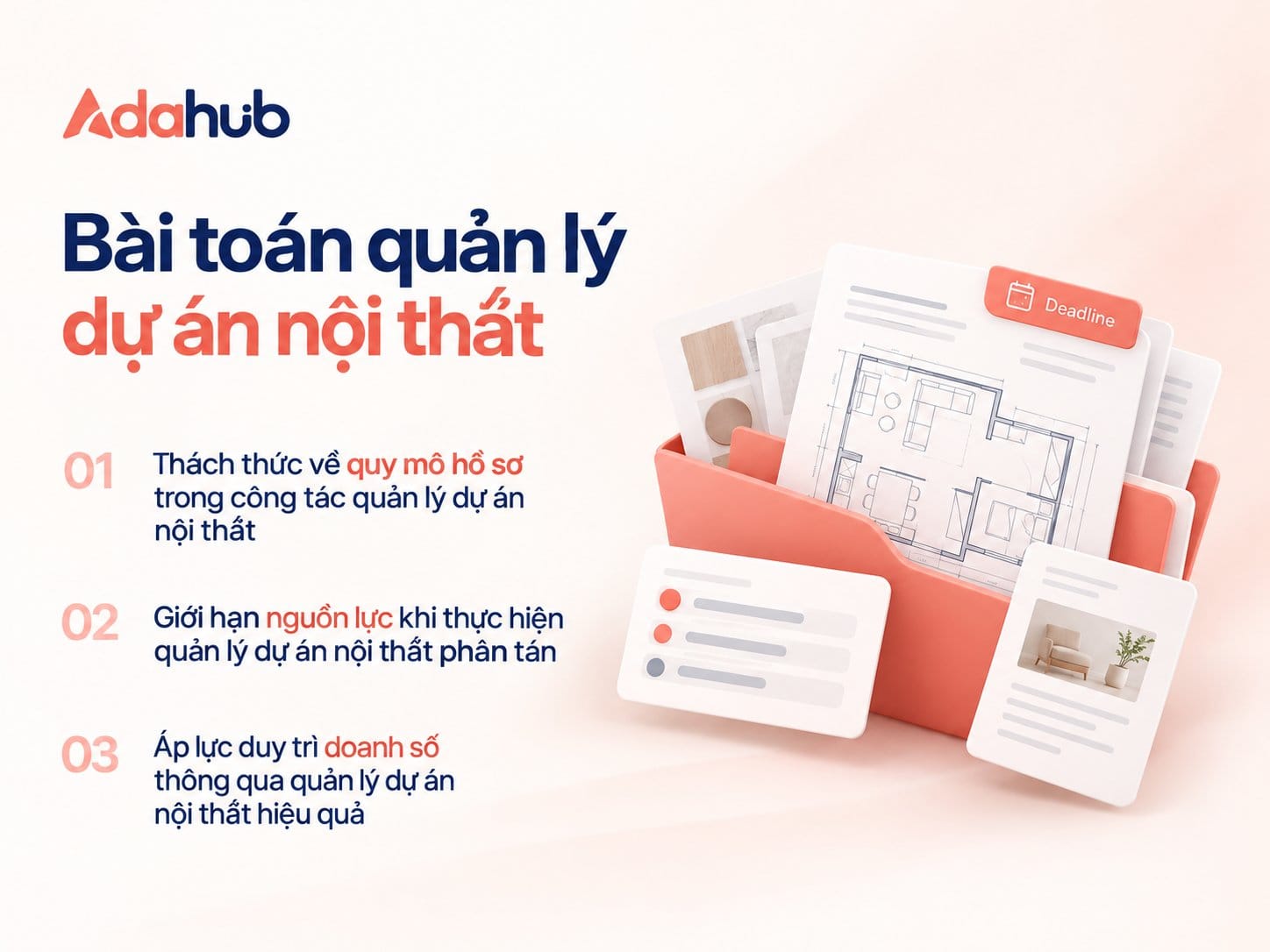 Bối cảnh doanh nghiệp và bài toán quản lý dự án nội thất tại Xưởng Nội thất M