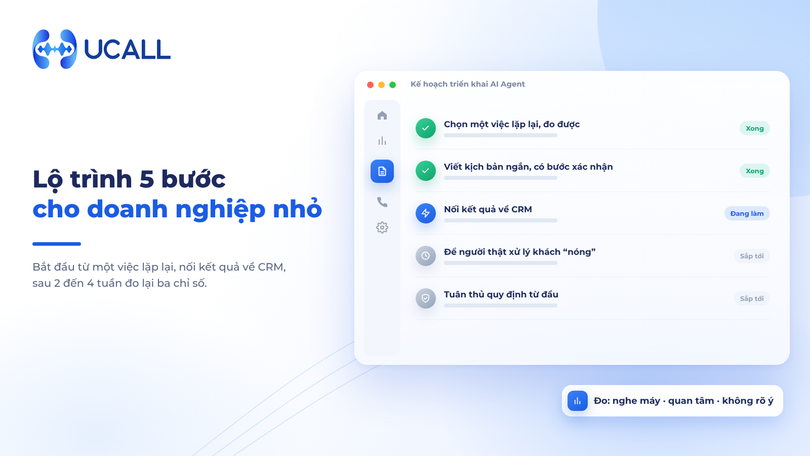 Doanh nghiệp vừa và nhỏ nên bắt đầu với AI Agent tổng đài thế nào