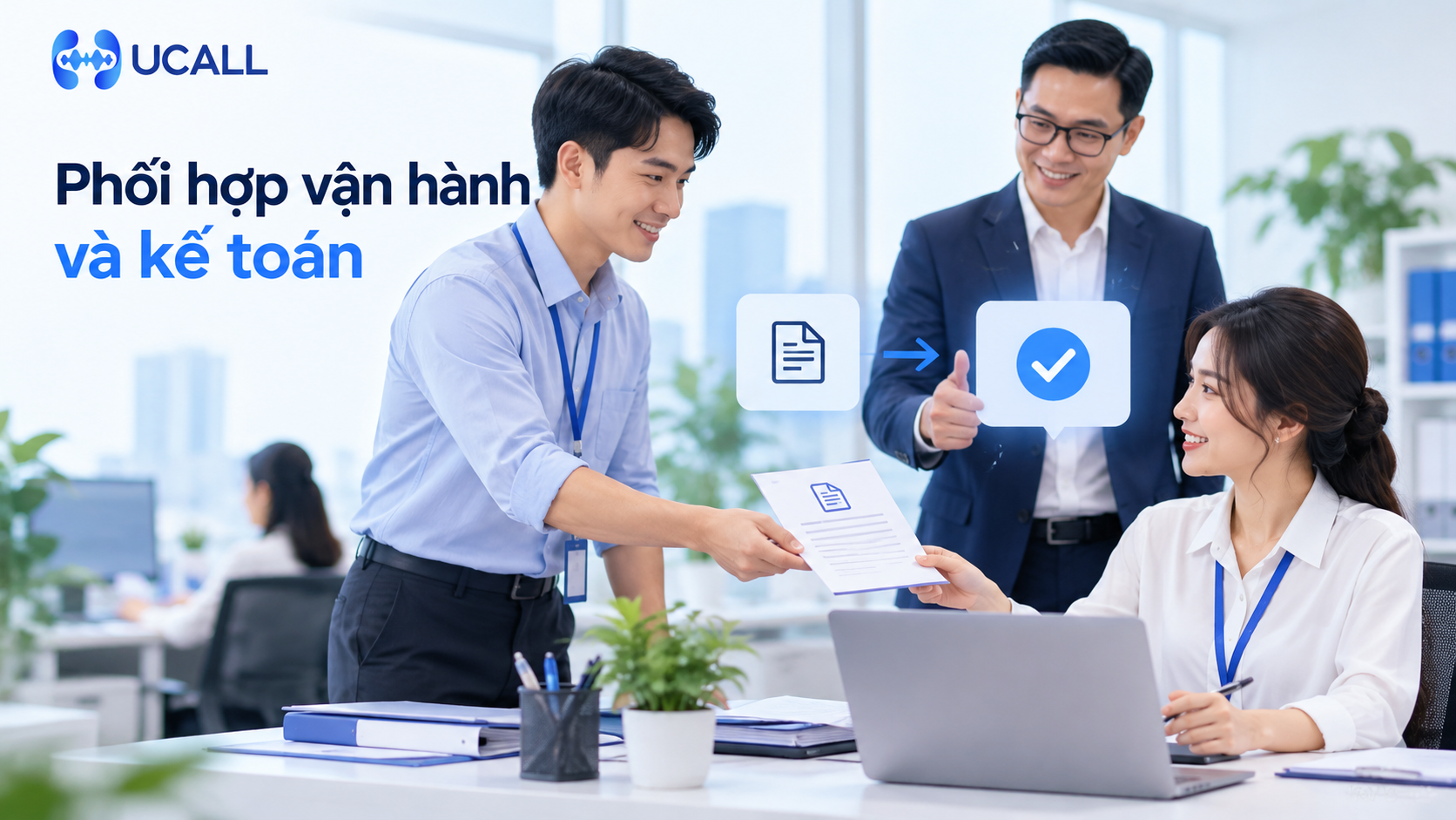 Minh họa Đưa nạp tiền vào quy trình vận hành của doanh nghiệp