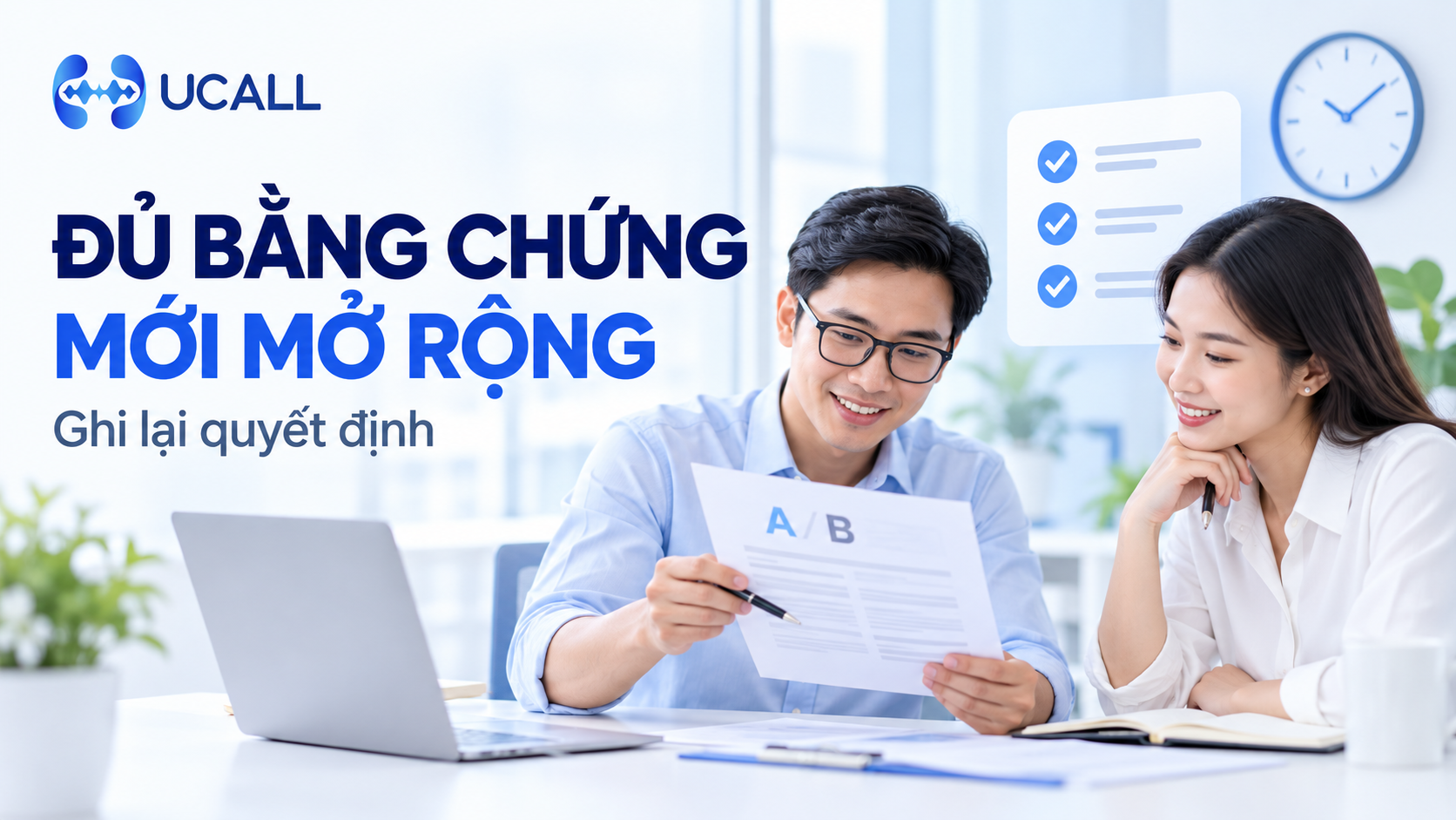 Minh họa đội ngũ rà soát bằng chứng trước khi mở rộng chiến dịch
