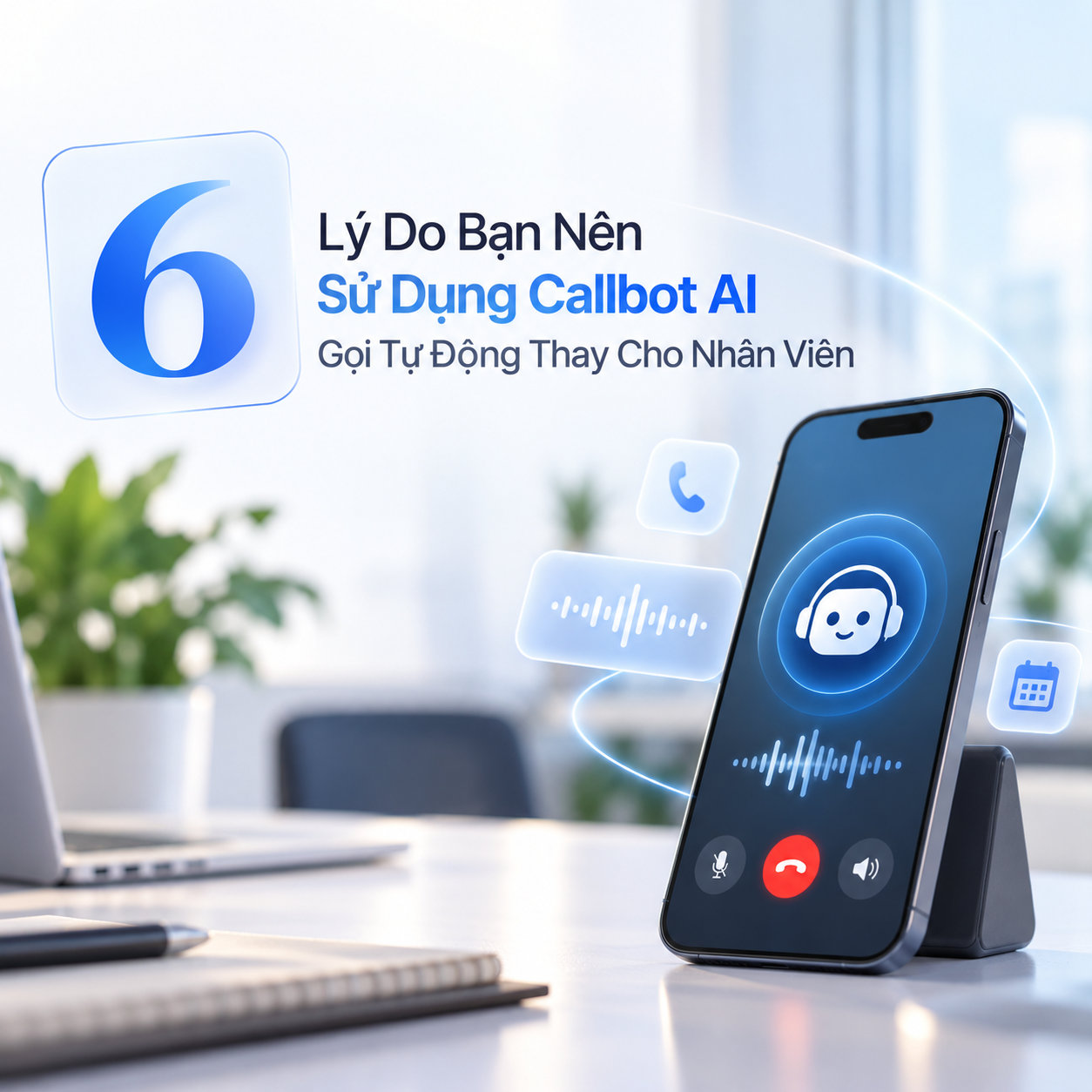 6 Lý Do Bạn Nên Sử Dụng Callbot AI Gọi Tự Động Thay Cho Nhân Viên