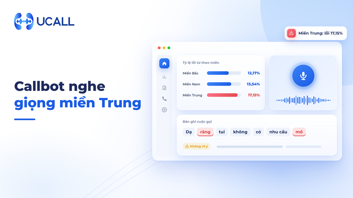 Vì sao callbot nghe giọng miền Trung kém hơn: các nghiên cứu mới về phương ngữ và AI