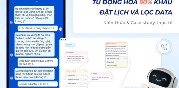 Ứng dụng Callbot AI cho Spa: Tự động hoá 90% khâu đặt lịch và sàng lọc data