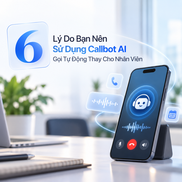 6 Lý Do Bạn Nên Sử Dụng Callbot AI Gọi Tự Động Thay Cho Nhân Viên