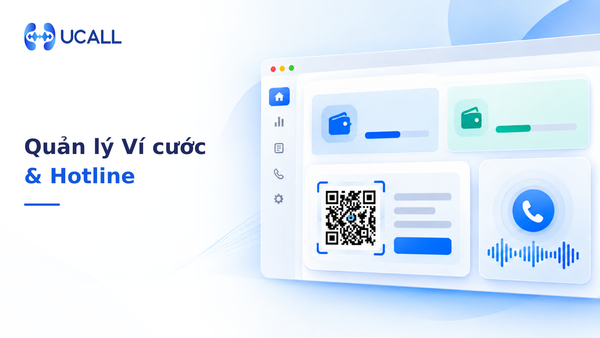 Quản trị Thanh toán & Ví: Hướng dẫn nạp cước Callbot qua VietQR, mua số hotline riêng và đối soát ngân sách viễn thông - Nhận diện thương hiệu UCALL